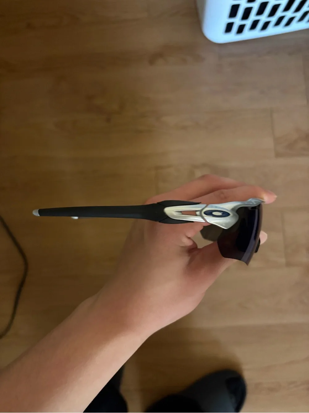 Oakley Blue Mirrored Performance Sunglasses